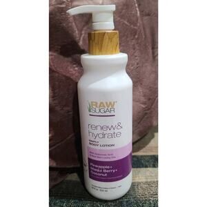 Raw Sugar Cold Pressed Pineapple + Maqui Berry + Coconut Lotion 18 fl oz